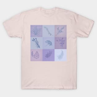 Violet Flowers Classic Patterns Ideas 2022 T-Shirt